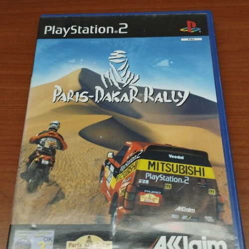 Paris-Dakar Rally PS2 game used, racing