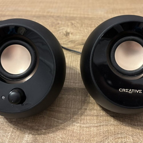 Creative Pebble computer speakers like new, black