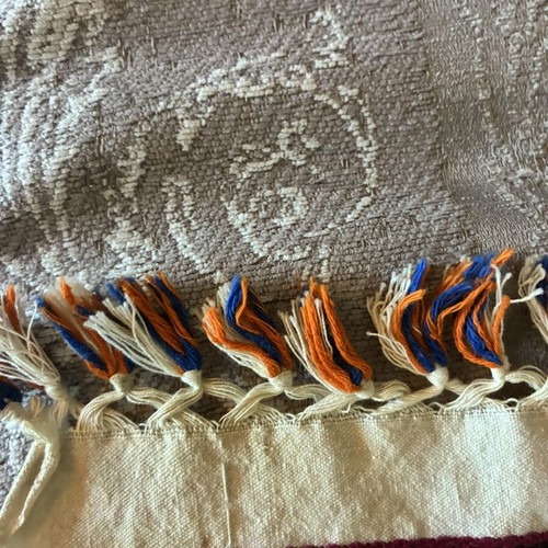 Authentic Fythkiotiko Woven Runner Cyprus vintage 35x100 cm like new