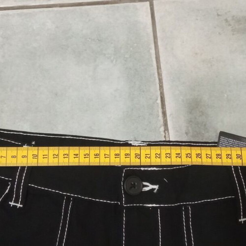 Blue Black Jean Bermuda shorts new, size 36, H&M