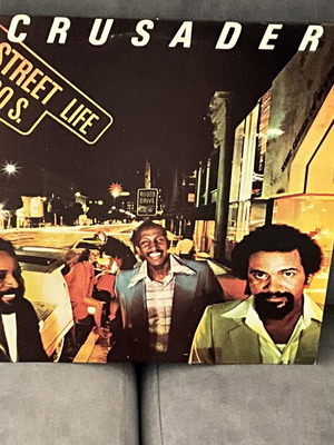 The Crusaders Street Life LP vinyl used, jazz fusion funk 1979