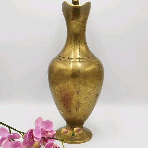 Antique bronze wine and water pitcher used