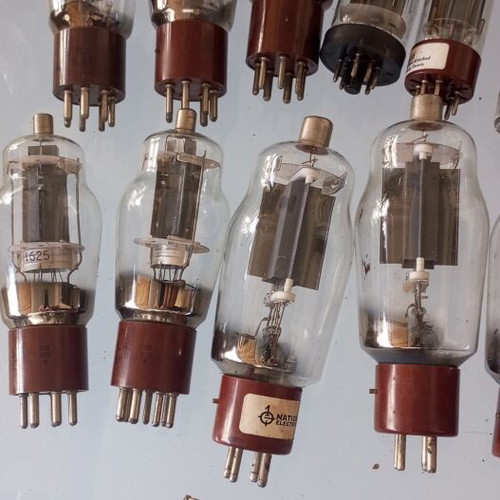 Vintage lamps tubes set