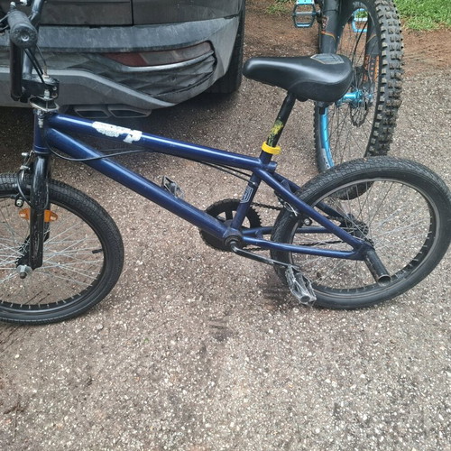 Original Vintage BMX Haro used, blue, 20 inch