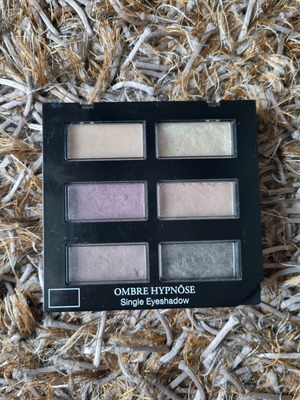 Lancôme Ombre Hypnôse eyeshadow palette 6 shades used