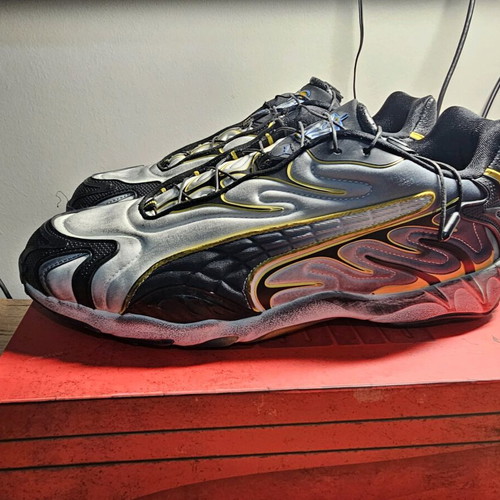 Puma Inhale ASAP Rocky collectible sneakers size 45 black and yellow new