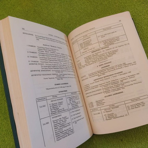 General Staff of the Army 1969 used, Operations in Thrace