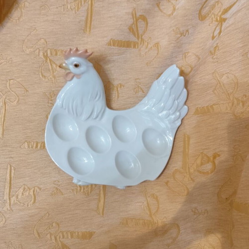 Decorative egg platter like new, Hutschenreuther