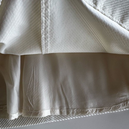 Max Mara white skirt used, size 42
