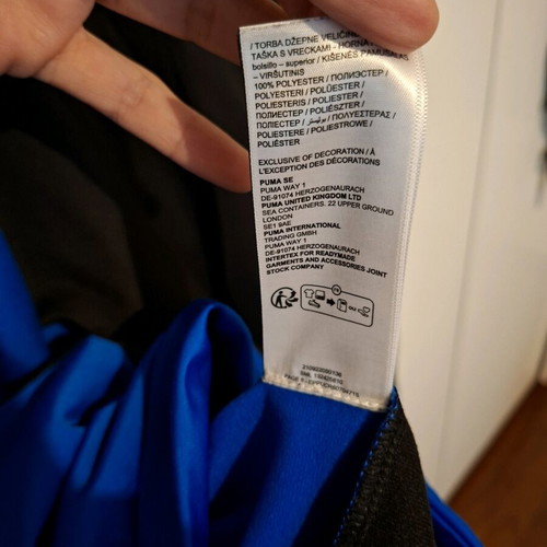 Puma kids sports jacket and tracksuit like new, blue/black