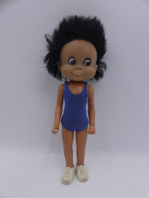 Lyra Vintage 1980 Sport Billy 20 cm Vinyl doll used with blue outfit