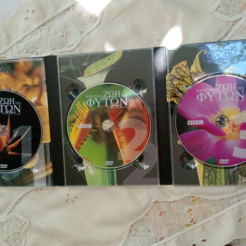 The Private Life of Plants BBC documentary DVD set like new, 3 discs