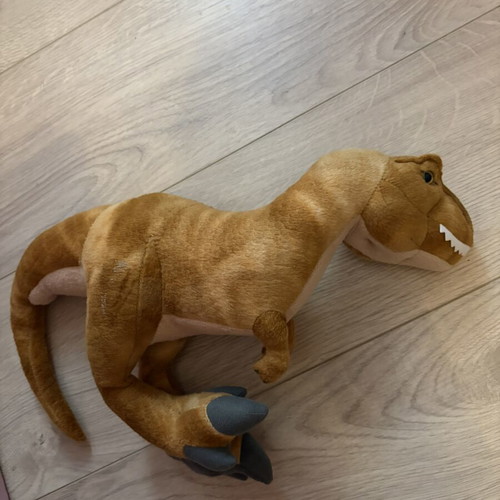 T-rex dinosaur plush 33 cm like new by Semo