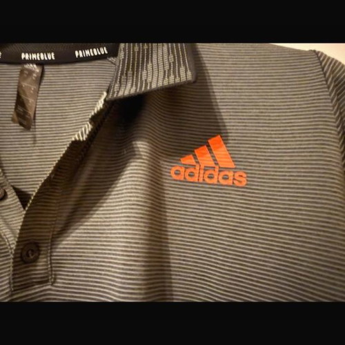 Adidas anthraki tennis polo shirt xl like new