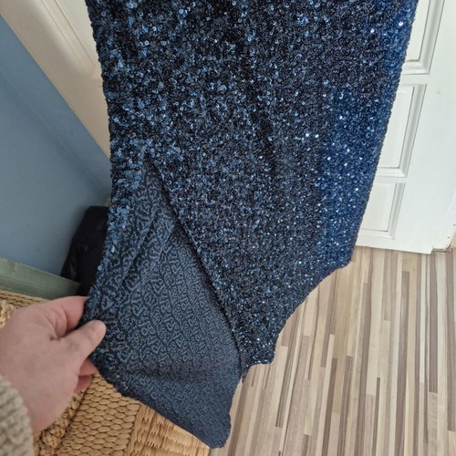 Official dresses in blue-green and black-gold XL, others S
