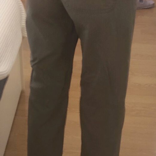 Cargo pants used, olive, size S