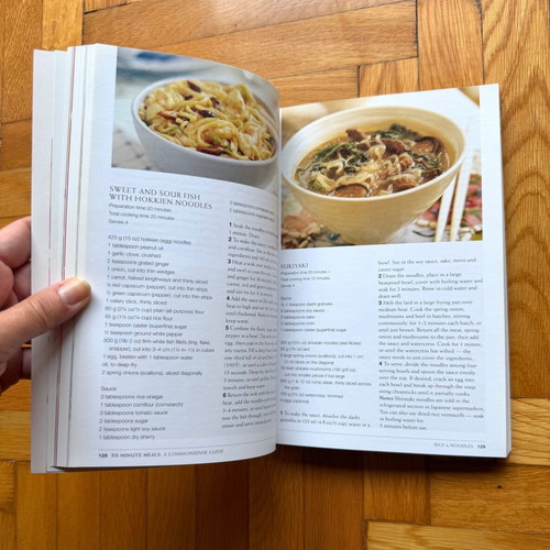 30 Minute Meals A Commonsense Guide cookbook like new