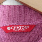Chaton pink teen blouse small used