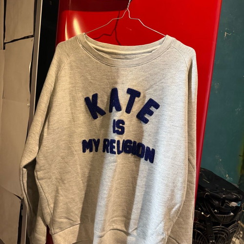 Kate Is My Religion medium sweatshirt gray like new