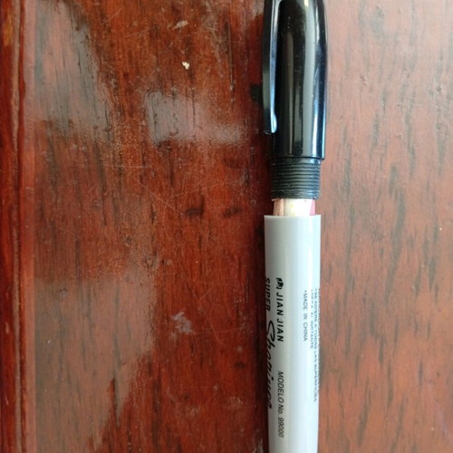 Permanent marker hidden compartment used