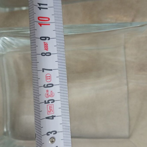 Glass vases like new, set of 2