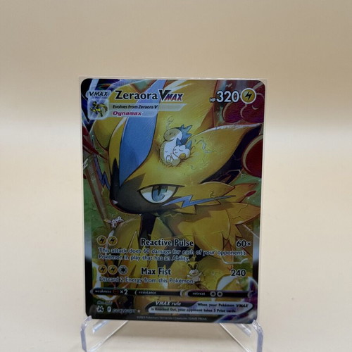 Zeraora VMAX GG42/GG70 Crown Zenith Pokemon card