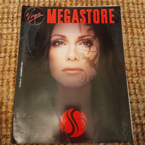 Περιοδικό Virgin Megastore 2001 μεταχειρισμένο με Δέσποινα Βανδή