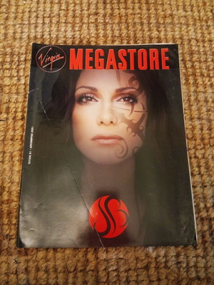 Περιοδικό Virgin Megastore 2001 μεταχειρισμένο με Δέσποινα Βανδή