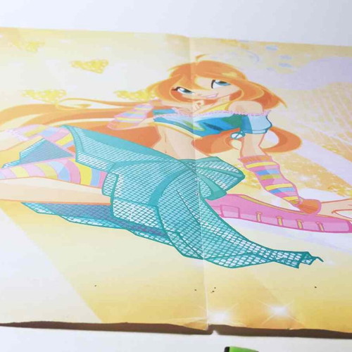 Winx Mega Poster Book used, set of 6 double-sided posters
