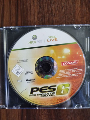 Pro Evolution Soccer 6 Xbox 360 used CD