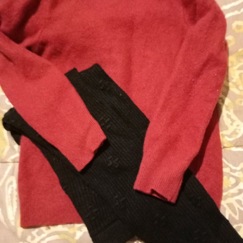Girls' clothes pack 3 years used, H&M, black and red