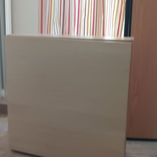 Wall cabinet used with two shelves wood color