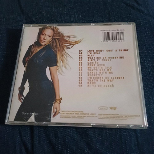 JLO CD album Jennifer Lopez like new, pop