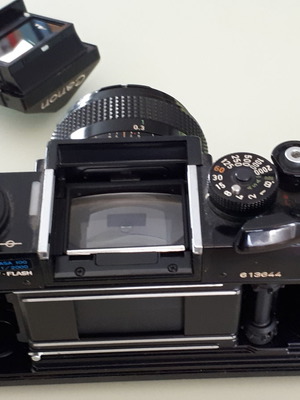 Canon F1 1980 used, Lake Placid special edition camera body