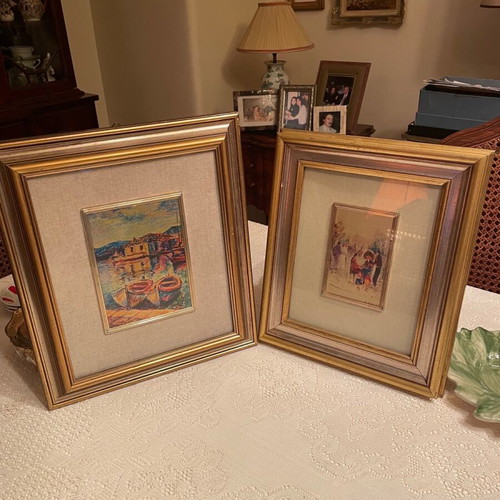 Frames like new, set of 2 pieces