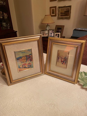 Frames like new, set of 2 pieces
