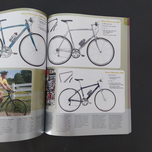 Cannondale 2003 bicycle catalog used, 72 pages, multilingual