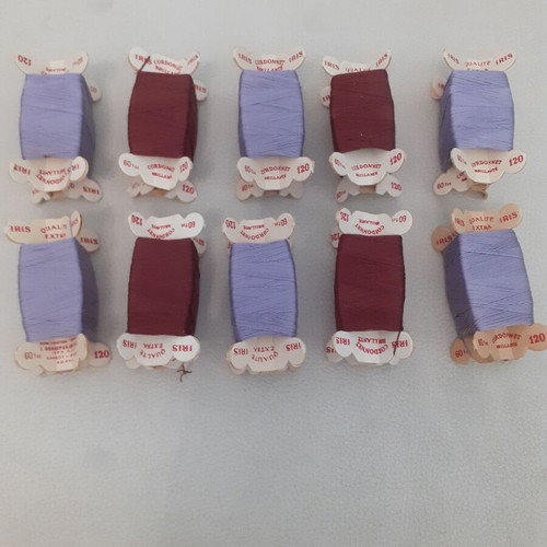 Iris sewing threads pack of 10 new