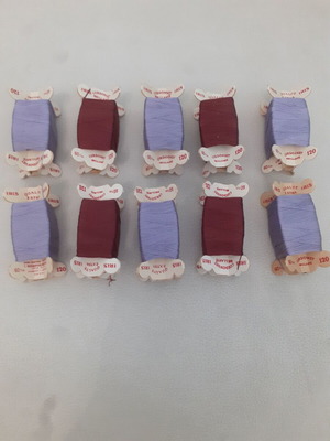 Iris sewing threads pack of 10 new