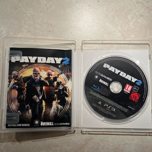 Payday 2 PlayStation 3 (PS3) like new with manual