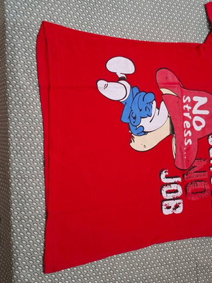 Red blouse size L like new