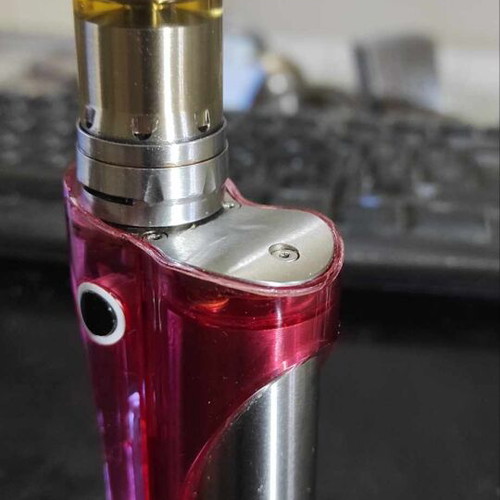 Box Mod Hera 60W Ambition Mods like new, red polished