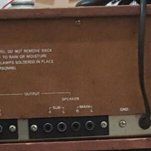 Silver Star 7900 Radio Amplifier with Cassette Player used, retro 1980