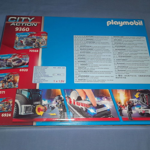 Playmobil 9360 City Action Θωρακισμένο Όχημα Ειδικών Αποστολών καινούργιο