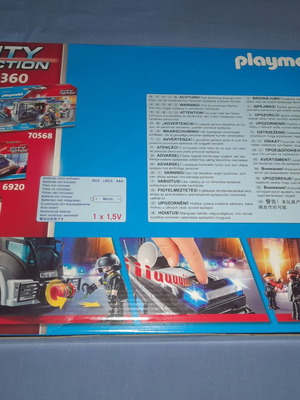 Playmobil 9360 City Action Θωρακισμένο Όχημα Ειδικών Αποστολών καινούργιο
