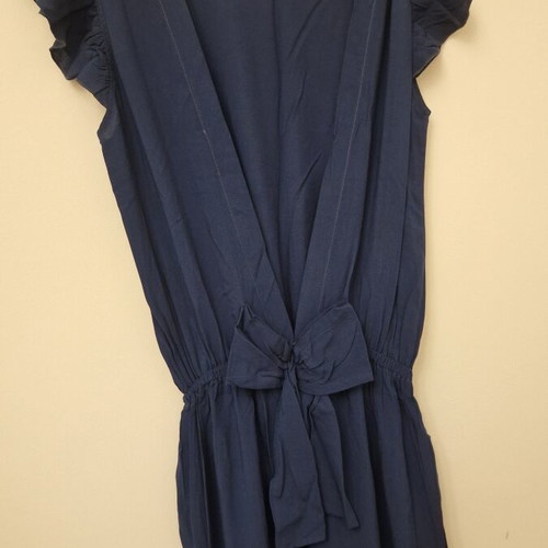 Regalinas one-piece jumpsuit blue size small like new
