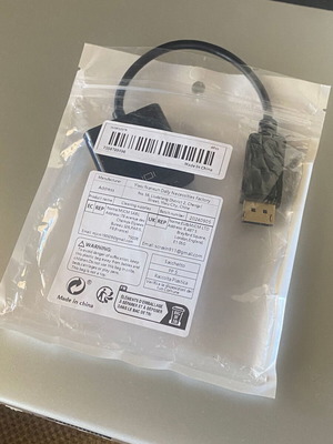 Lanberg DisplayPort to VGA Adapter new
