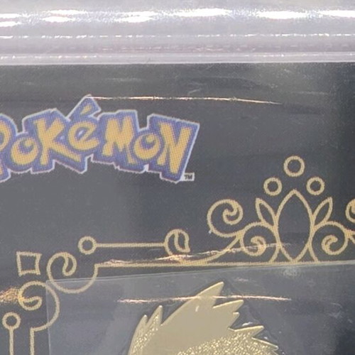 Pidgey Pokemon Candy Stickers 2023 Korean with 24K gold plating new