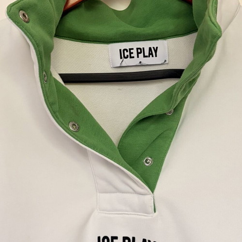Ice Play tracksuit set like new, size S-M, cream with green accents