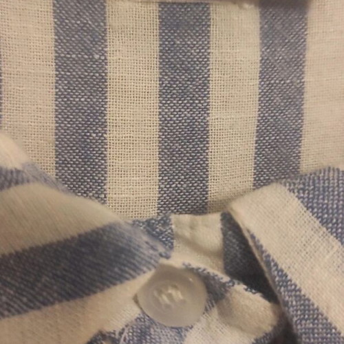 Bsb Long Shirt medium, like new, white and blue